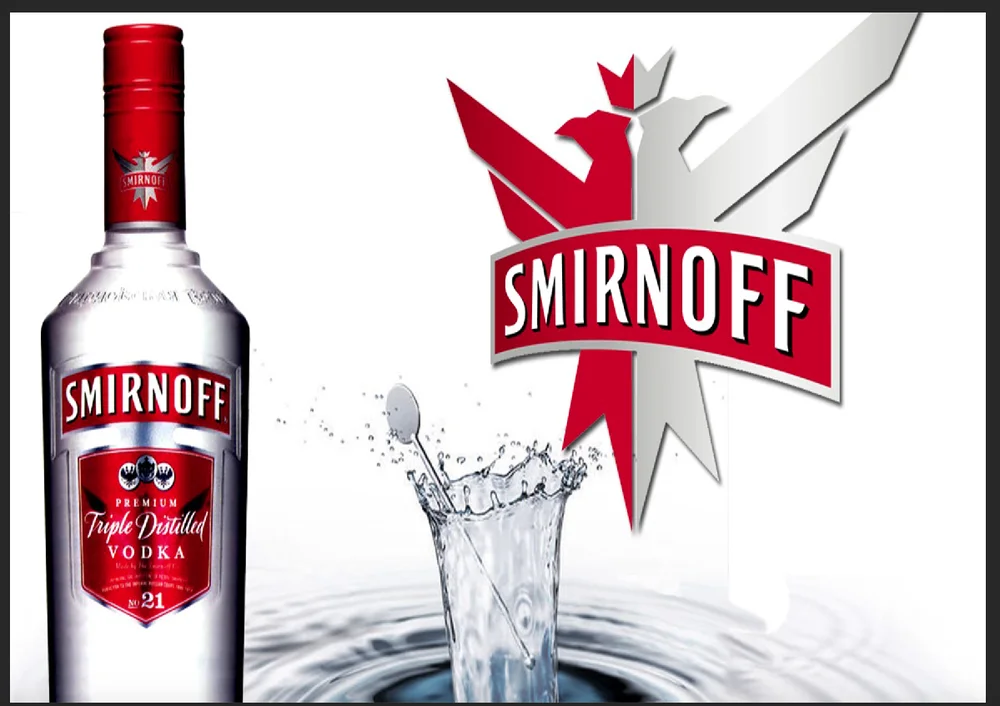 Водка Smirnoff барный знак паб сарай гараж металлический налет алкоголь домашний