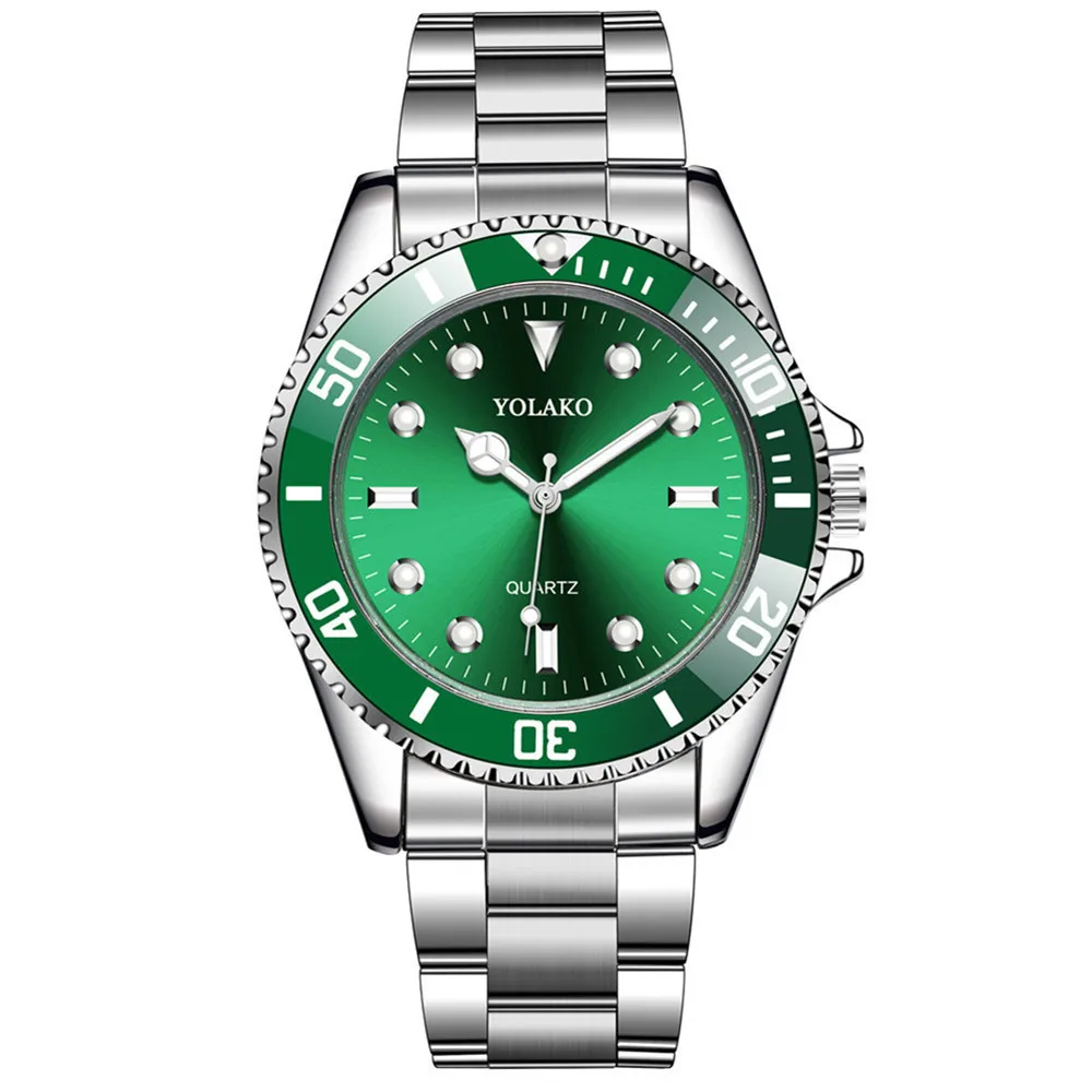 Мужские роскошные часы, брендовые, Rolexable, водонепроницаемые, модные, простые, аналоговые, кварцевые наручные часы, браслет из нержавеющей стали, часы Relogio