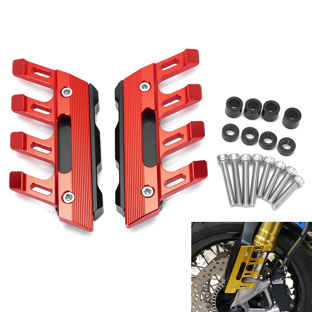 

R1 R6 MT09 MT10 Front Fender Slider Protector Mudguard Cover Decals For Yamaha R1 R6 MT09 MT10 Motorcycle CNC Protection