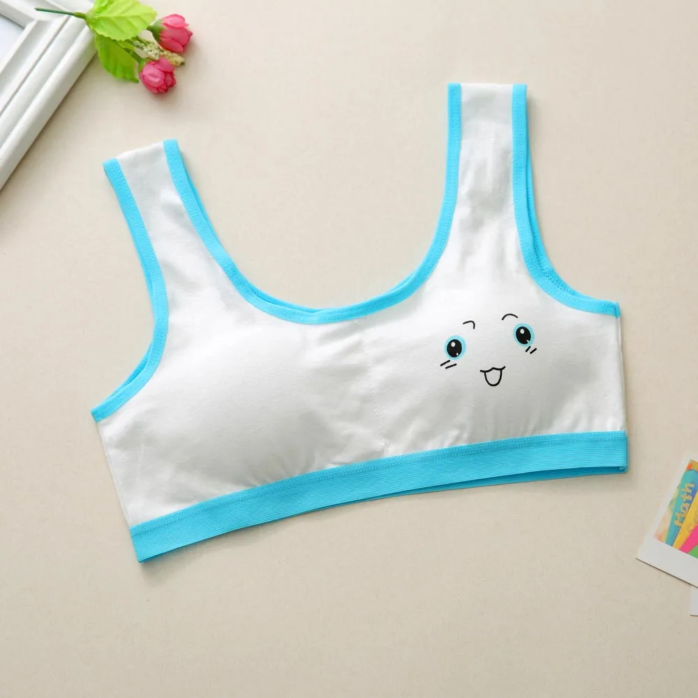 Детское нижнее белье для девочек Новые милые детские футболки с принтом Нижнее
