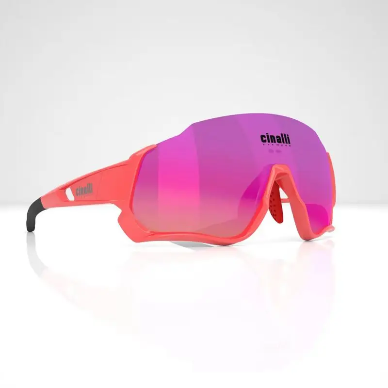 Cinali очки солнцезащитные очки для езды на велосипеде Гонки Спорт на открытом воздухе Googles защитные TR90 Рамки Поликарбонат детские спортивные очки