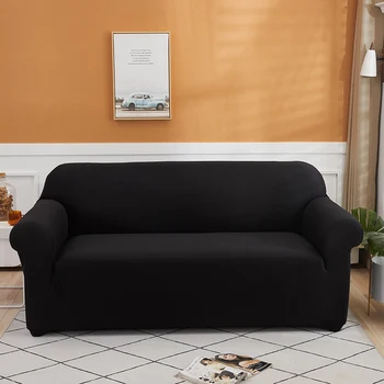 

Stretch Slipcovers Sectional Elastic Stretch Sofa Cover for Living Room Couch Cover L shape Armchair Cover Single/Two/Three seat