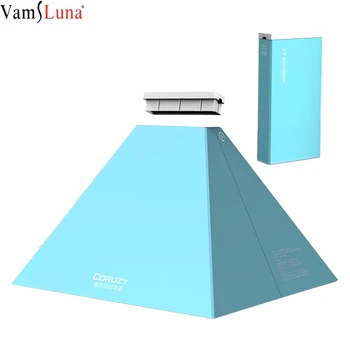 

5V Phone UV Sterilizer Box Quick 3Min Led Light Jewelry Phones Cleaner Triangle USB UV Sanitizer Disinfection Cabinet