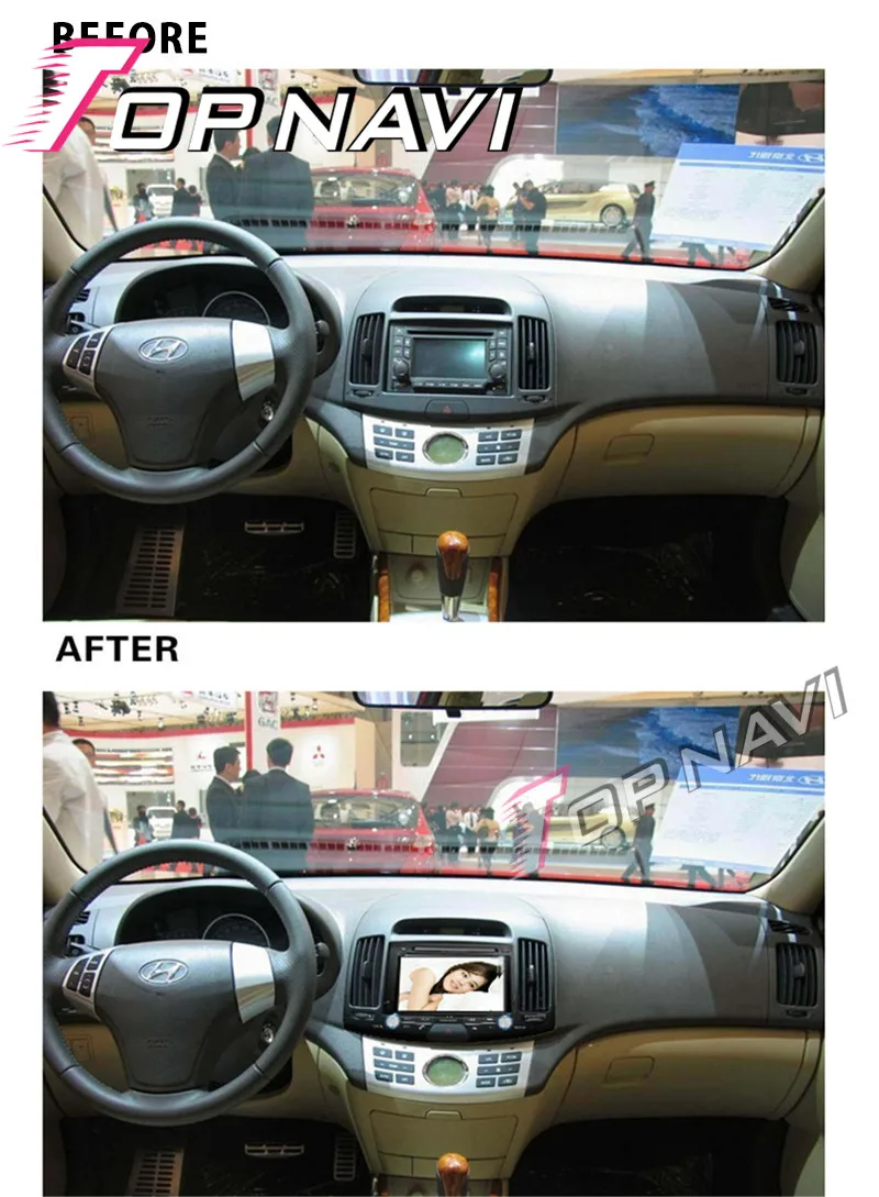 " Восьмиядерный Android 9,0 Автомобильный gps навигатор плеер для HYUNDAI ELANTRA 2007-2011 стерео Авто DVD Мультимедийная система 2 Din