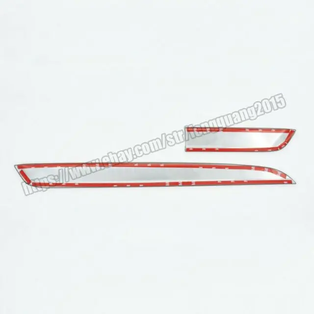 Car modification Car accessories stainless Center Console Decoration Strips Trim For Toyota prado fj120 2003-2009