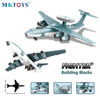 

1:44 Military V-22 Osprey Tiltrotor Building Block WZ 10/F15 Eagle Fighter Army Weapon Soldier Model Bricks Kit Toy for Children