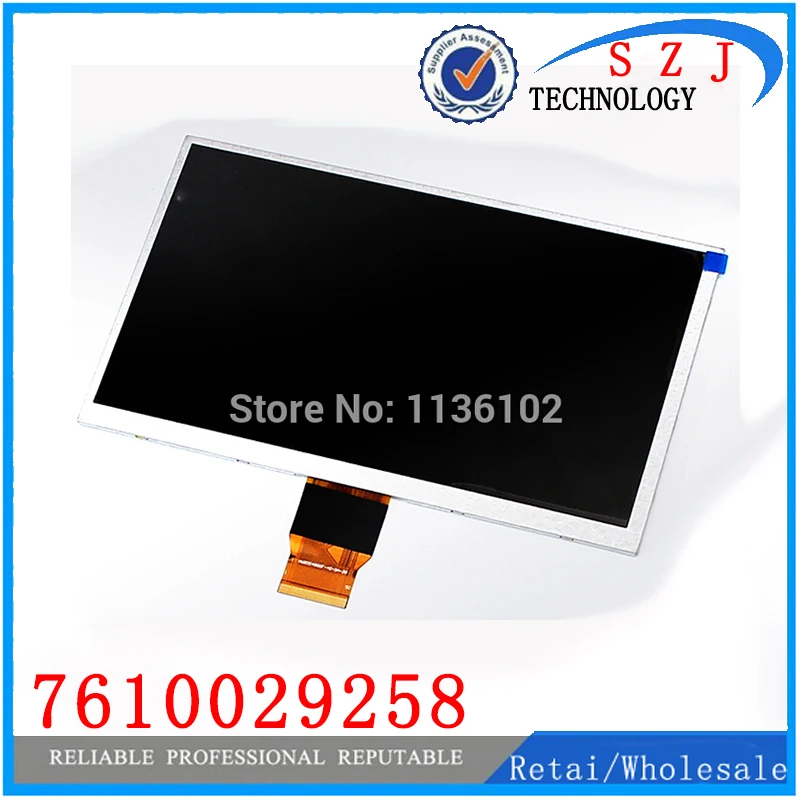 ЖК-дисплей TFT 9 дюймов 800*480 для Allwinner A13 Q9 Sanei N91 Elite MOMO9 ЖК-экран BLC900-03A-U 7610029258 |