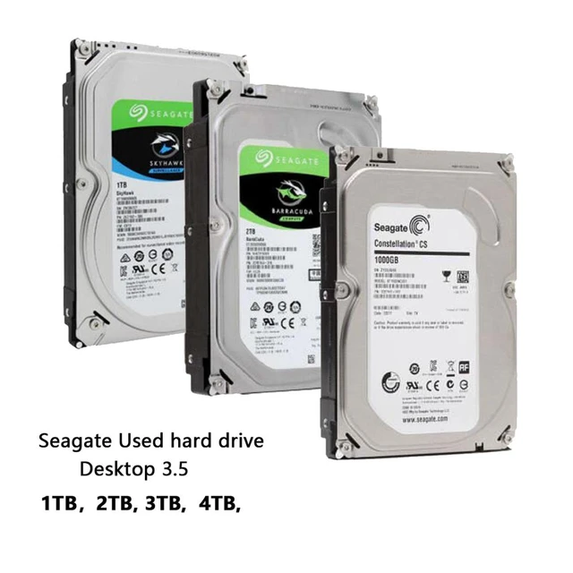 Seagate 500GB - 1TB - 2TB - 3TB - 4TB Disque Dur HDD 3.5 SATA pour PC  Bureau / DVR  à prix pas cher