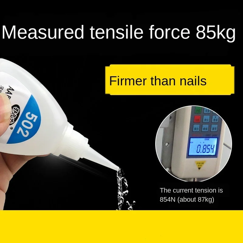 High Quality 502 Super Glue ABN BOND Multi-Function Glue Genuine Cyanoacrylate Adhesive Strong Bond Fast For Office Tools