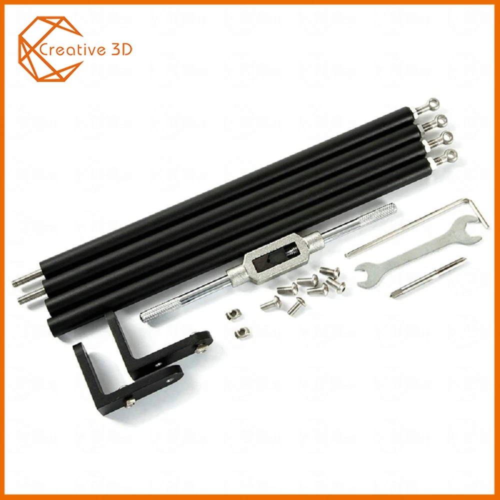 Supporting Rod Set Replacement Professional3d Printer Part Z Cable Practical Durable V Slot Wheels Front Bracket For CR10S5
