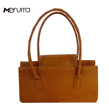 

Crocodile Patter Leather Bag Women Top Handle Shoulder Messenger Bags Luxury Famous Designer Handbags High Quality