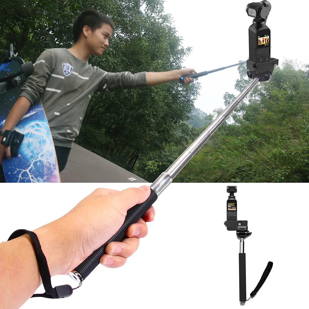Selfie палку штатив монопод selfie удлинение рукояти стержень держатель для DJI OSMO карманные портативные игровые selfie Stick L826