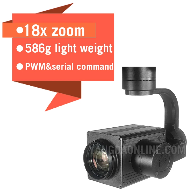  RC Drone Gimbal Zoom Camera Stabilizer 1080P 18X with Track Module for DJI Matrice 600 Surveillance