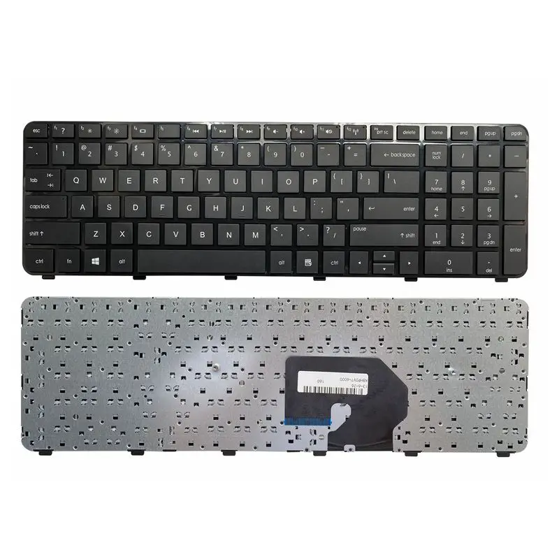 

Клавиатура для ноутбука HP, 6101TX, 6151TX, 6153TX, 6C40, 6050TX, 6C80, 6200, 6070CA, черная, новая английская клавиатура для HP, 6C80, 6070CA,