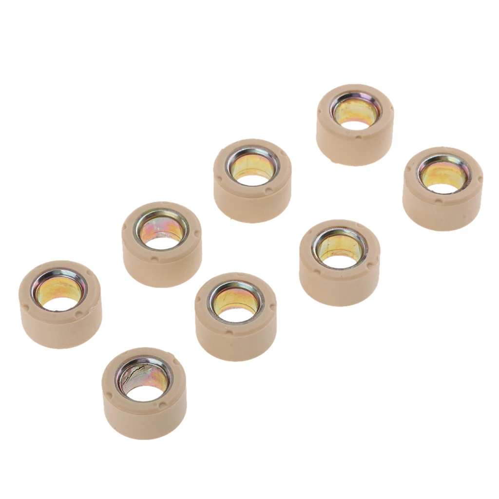 8 Pieces Performance Racing 20x12mm Variator Roller Weights 12.8 gram for Yamaha LH250 YP250 8 Pieces Performance Racing 20x12mm Variator Roller Weights 12.8 gram for Yamaha LH250 YP250