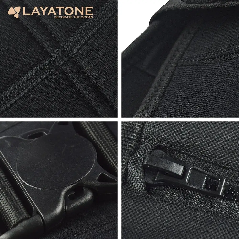 LayaTone 3 мм неопреновый гидрокостюм Tech шорты погружная нагрузка карманная повязка брюки оборудование для подводного плавания аксессуары снаряжение