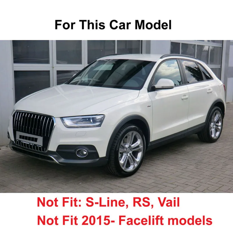 Литые Автомобильные Брызговики для Audi Q3 2011- брызговики Брызговики крыло брызговиков Передние Задние 2012 2013 Аксессуары