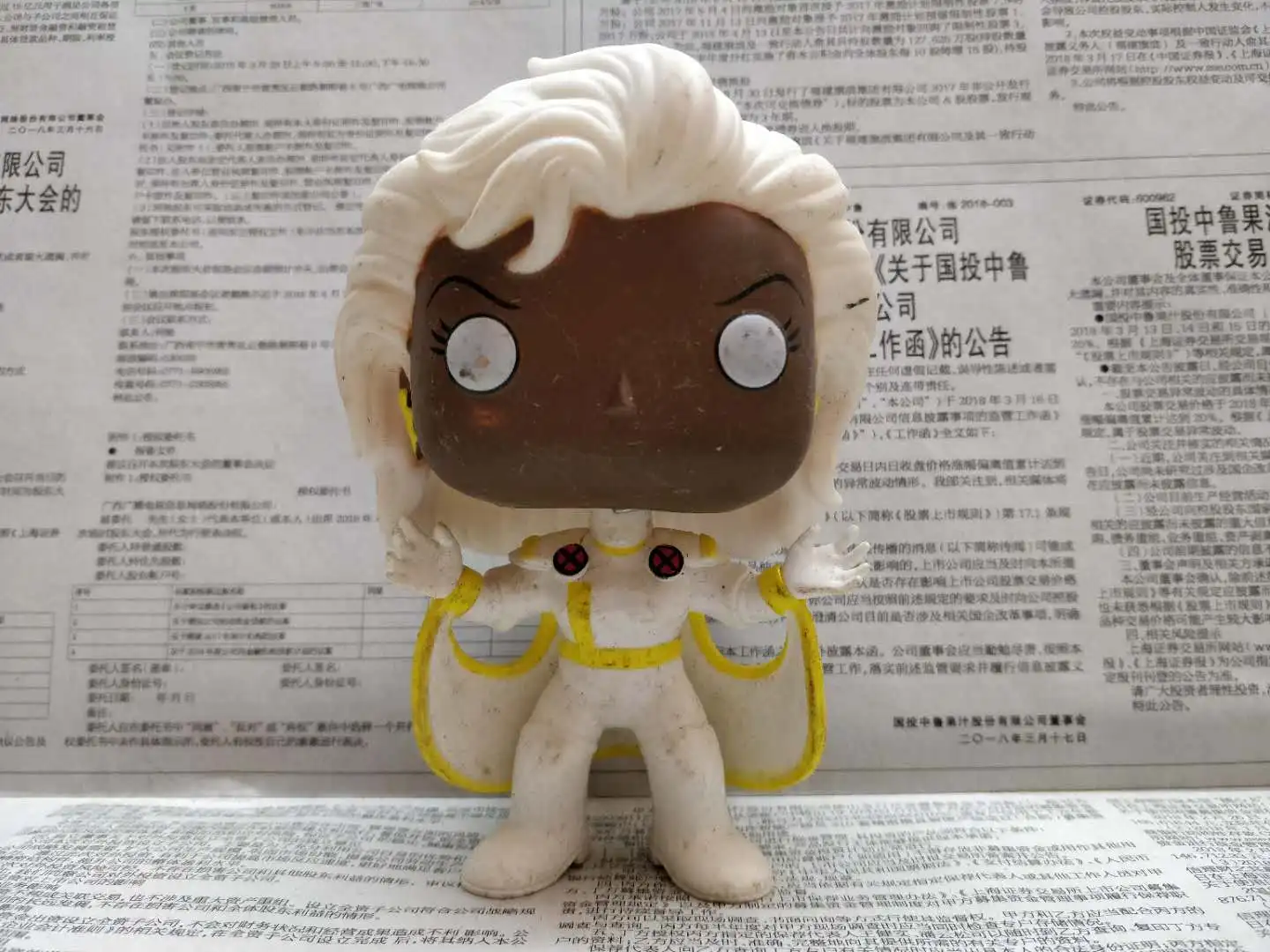 

Original Funko pop Secondhand Marvel: X-men - Storm Vinyl Action Figure Collectible Model Loose Toy No Box
