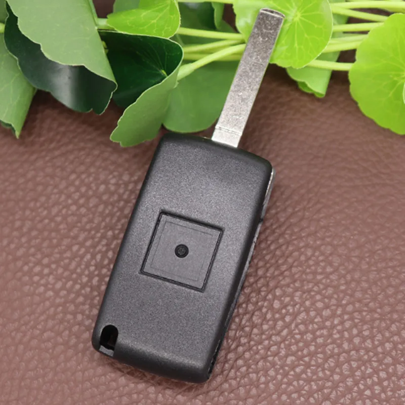 DAKATU for Fiat Scudo Key Shell 3 Button Uncut Blank VA2 Blade with Battery Holder Flip Folding Remote Auto Key Cover Case Fob