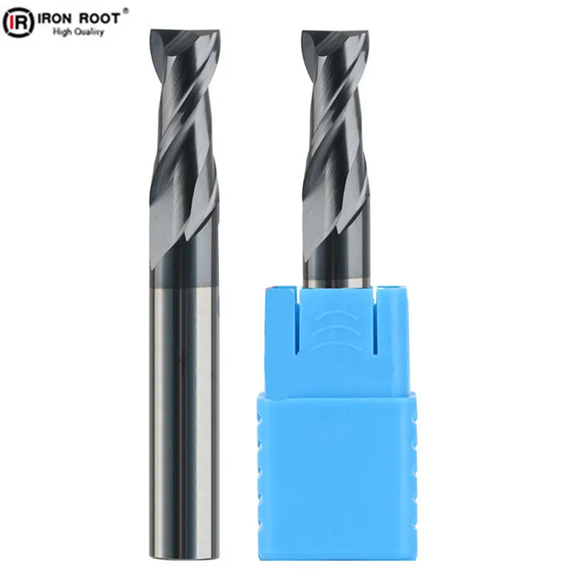 1P 55 ° 2F Keyway с плоским дном фреза Карбид Концевая фреза Вольфрамовая сталь сплав фреза CNC инструмент