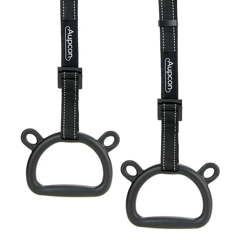 

Child Gymnastic Rings Kids Gym Rings Adjustable Pull-ups Pull Ring Gym Equipment Pull-Ups Cross Strength Training for Home