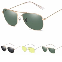 Бренд унисекс Ретро алюминий+ TR90 солнцезащитные очки поляризованные линзы винтажные очки Аксессуары Солнцезащитные очки для мужчин женщин okulary UV400