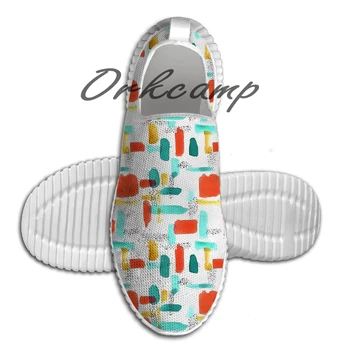 

Mod Spots Brushstrokes Running Shoes Walking Shoes Summer Comfortable light weight Jogging Yoga shoes