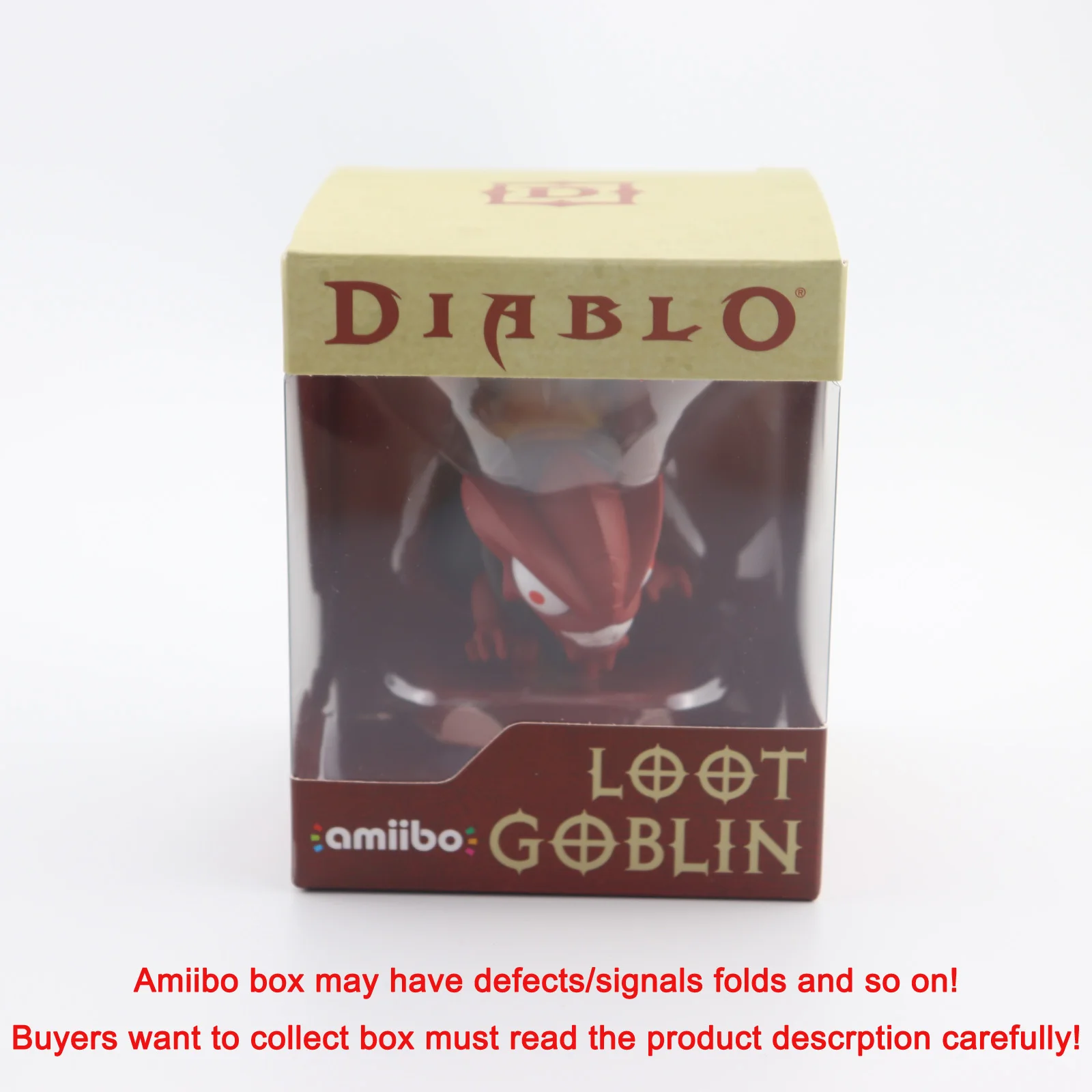 Фигурка Amiibo Diablo 3 Loot Goblin редкая новая в коробке готовая к отправке