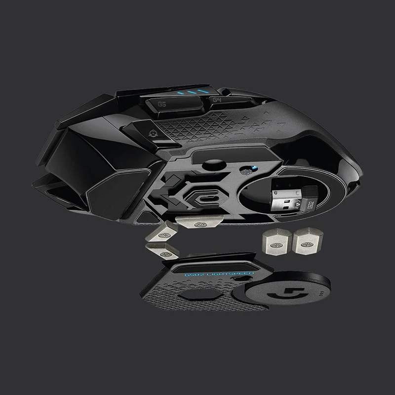 Беспроводная игровая мышь Logitech G502 LIGHTSPEED 2 4 GHz HERO 16000DPI RGB для Overwatch MMO MOBA Mouse Gamer|Мыши| |