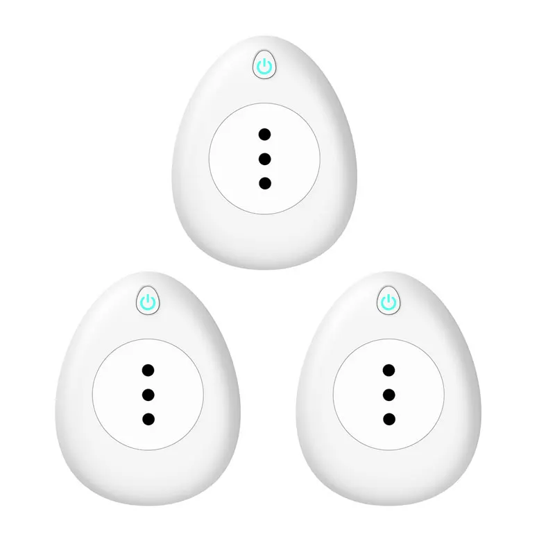 3 pack Smart Chile Plug Италия Wi-Fi розетка CL power Energy Monitor Голосовое управление Alexa Google Home Tuya умная жизнь с 2,1 в USB - Тип: 3 pack