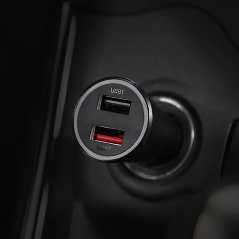 Оригинальное автомобильное зарядное устройство Xiaomi 37 Вт с двумя usb-портами для быстрой зарядки 27 Вт 5 В/3 А 9 В/3 А для Xiaomi 9 Redmi K20 Pro note 7 8