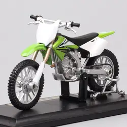 1:18 весы maisto маленький Kawasaki KX 250F Kx250 Мотокросс Мотоцикл литье под давлением гоночный Байк внедорожные игрушки модель транспортных средств