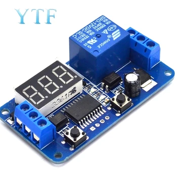 

5V/12V/24V External Trigger -Delay relay module time adjustable with LED digital display