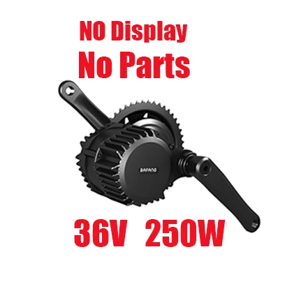 36V250W Bafang Mid приводной двигатель BBS01 BBS02 BBSHD е-байка 36В 250/350/500W 48 V 500/7501000 w, фара для электровелосипеда в Conversion Kit 8FUN Электрический велосипед двигатель комплект - Цвет: 36V250W