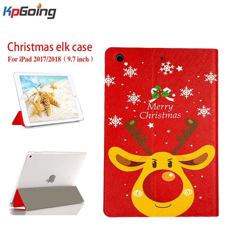 

Elk For iPad Pro 9.7 Case PU Leather Cover for Apple iPad Pro 9.7 inch Case Funda For iPad Air 2 Air 1 Case iPad 2018