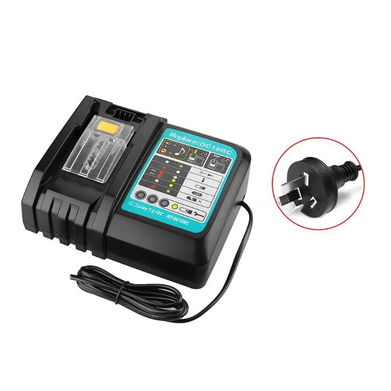 7,2-18 в 3 а зарядное устройство для быстрой зарядки для Makita BL1830 BL1840