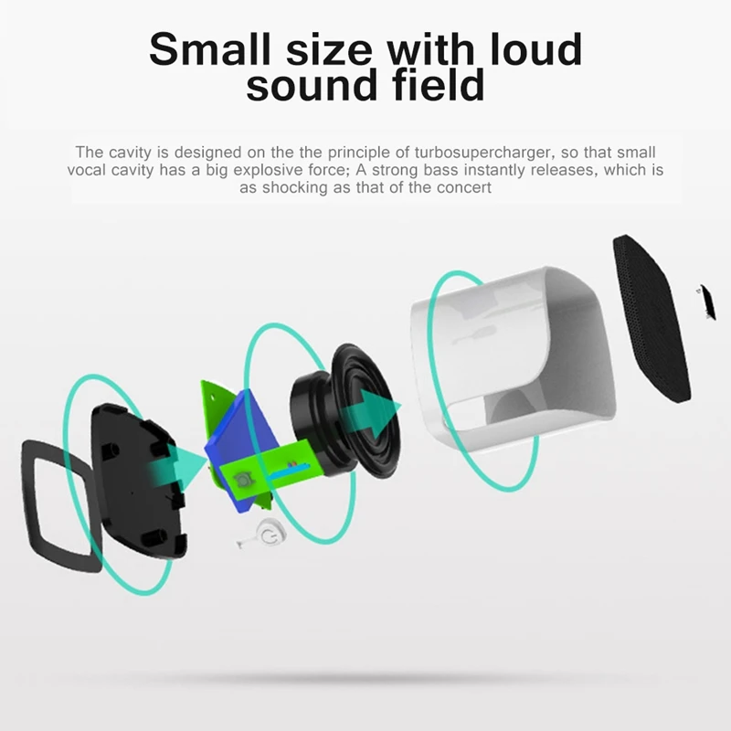 FFYY-портативный беспроводной bluetooth-динамик, многофункциональная беспроводная связь, вставная карта, сабвуфер, стерео бас, Открытый громкий динамик
