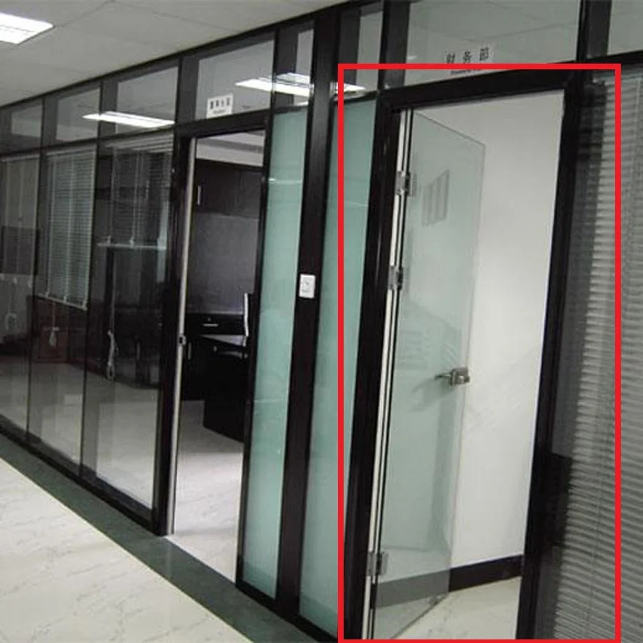 单开不包边玻璃门