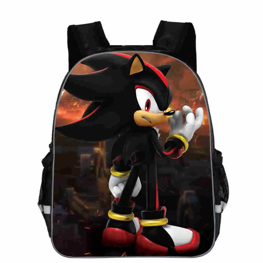 11-16 дюймов Super Mario Bros Sonic Boom Hedgehogs школьные сумки для детского сада детские сумки для книг Детская сумка-рюкзак в подарок - Цвет: Photo color