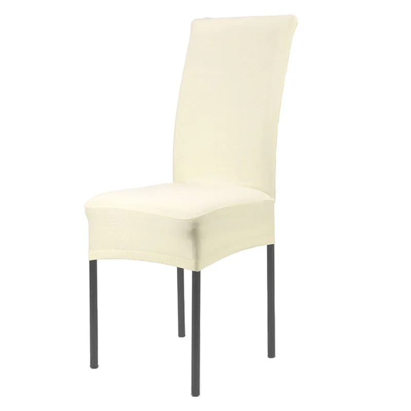 1/2/4pcs Geometric Chair Cover Printing Covers Universal Seat Chair Covers Protector Slipcovers For Hotel Wedding Banquet Party - Цвет: Прозрачный