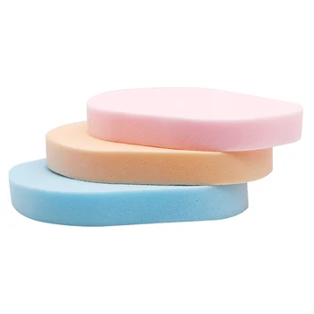 

3pcs Face Washing Sponge Pad Face Wash Cleansing Puff Exfoliator Cosmetic Beauty Makeup Tools Cleaning Brush