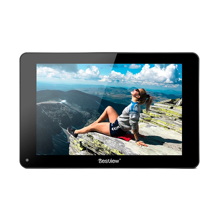 R7S Bestview R7S полевой монитор 7 дюймов 3D сенсорный SDI HDMI 4K для Canon Nikon sony Fujifilm dslr камеры мониторинга - Цвет: R7S