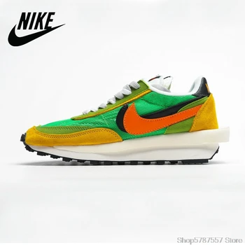 

NIKE LDV Waffle Overlap Design Avant-Garde Waffle Running Shoes BV0073-400 Women's Size