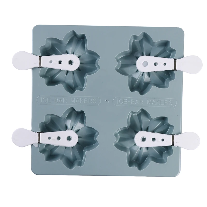 New Style Ice Cream Reusable DIY Mold Frozen Cherry Ice Mold Cube Tray Popsicle Mold Tool Three Colors Optional