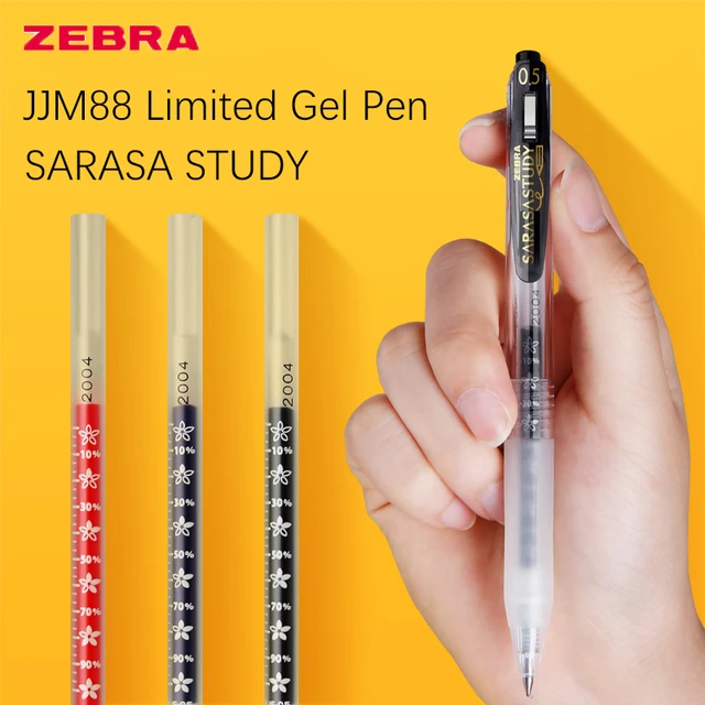 Zebra SARASA STUDY 0.5 mm Gel Pen JJM88 Japan