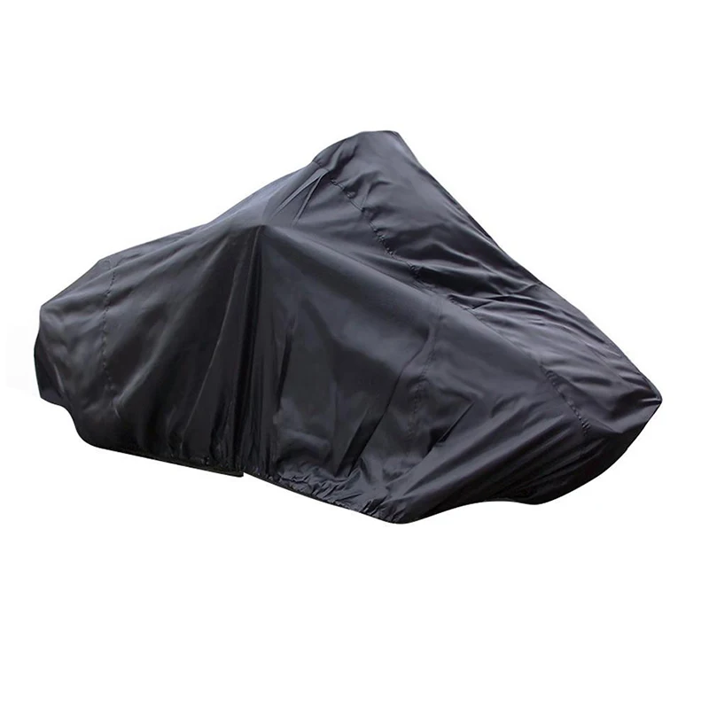 Чехол для снегохода, дышащий, защитный, для зимы, для улицы, водонепроницаемый, ткань Оксфорд, спортивные аксессуары, черные сани для хранения