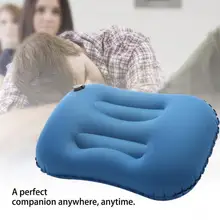 

Inflatable Pillow Outdoor Travel Camping Hiking Beach Portable Square Pillow Pillow Lightweight T1O0
