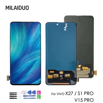 

6.4" TFT/AMOLED For Vivo X27 / V15 Pro V1829T/A V1829A V1838A LCD Display Touch Screen Digitizer Assembly S1 Pro LCD Replacement