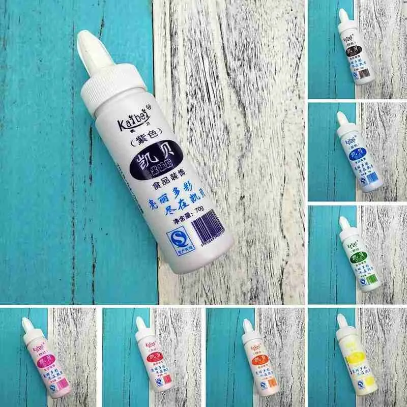 New 8 Flavors Food Coloring Cake Fondant Macaron Dessert Decal Decor Kebab Fruit Powder Pigment Baking Color Decoration Tools
