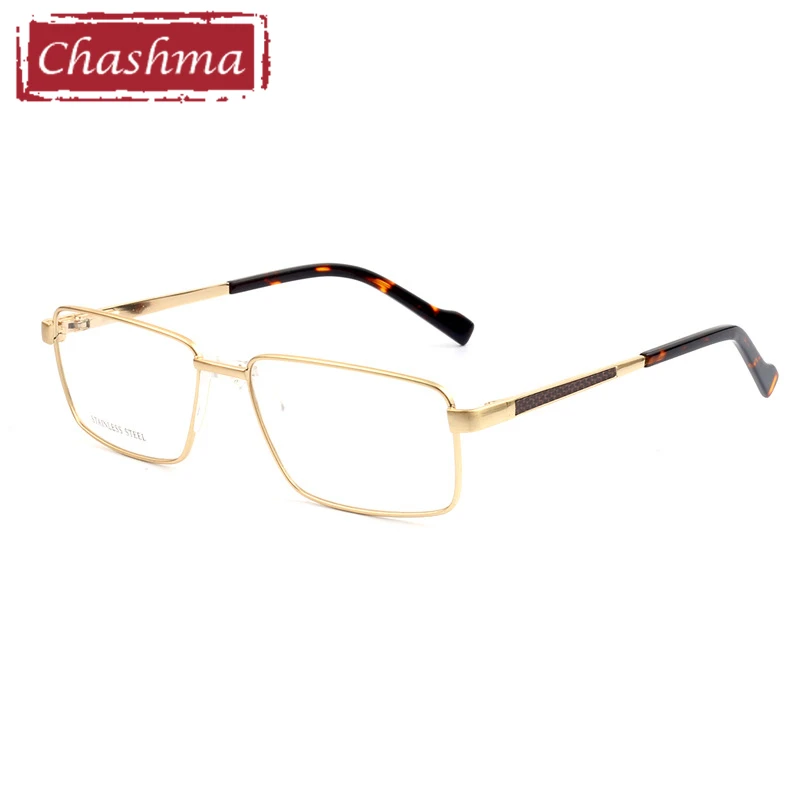 Пружинный шарнир gafas vista hombre прозрачный gafas gradas hombre miopia montura metal - Цвет оправы: Gold
